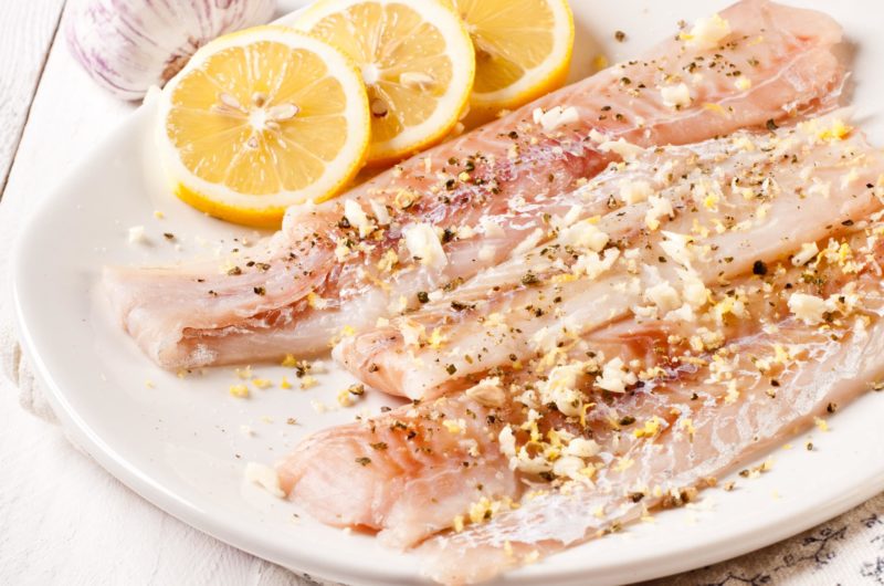 Baked Haddock Sausage and Sage