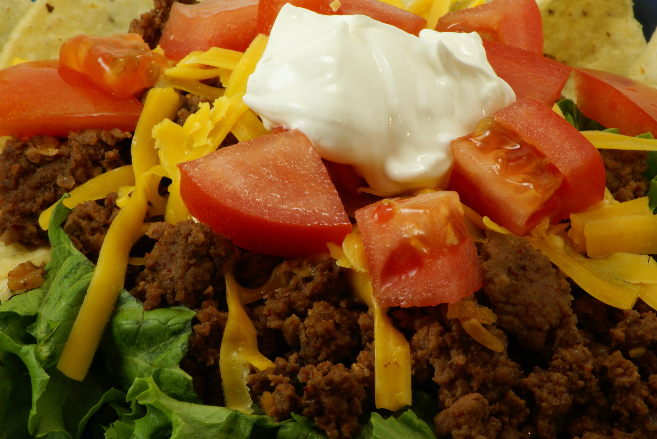 Ground Beef Taco Salad | Ketogenic Diet Resource