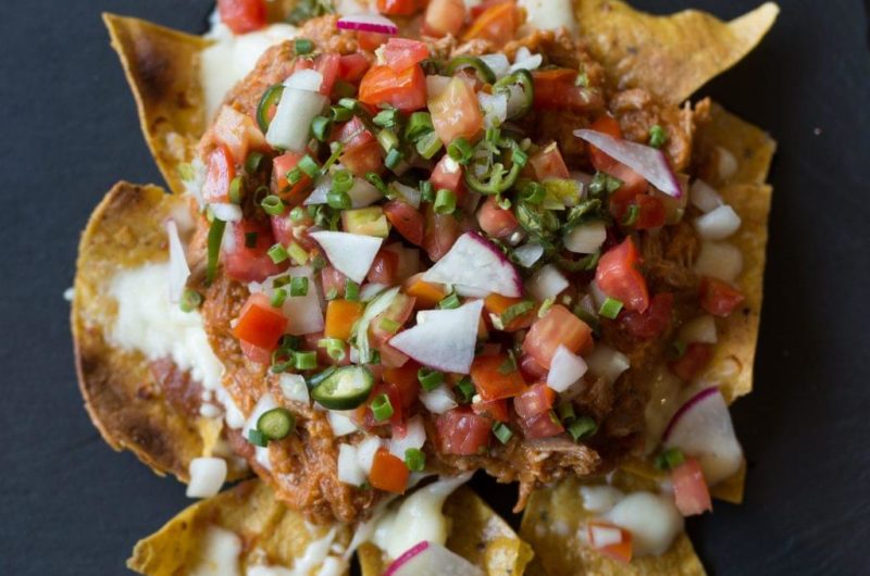 Pork Rind Nachos