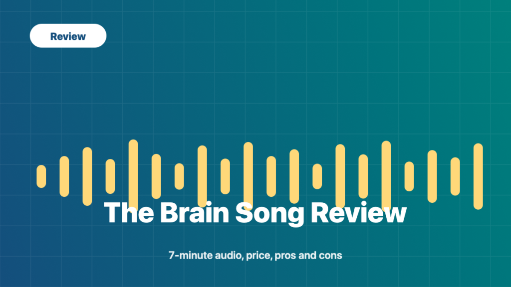 The Brain Song review product image and offer details