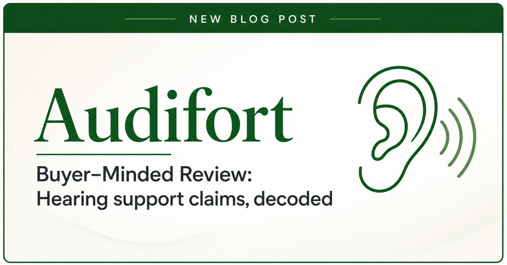 Audifort review